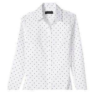 Banana Republic Polka Dot Collared Shirt